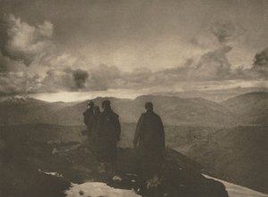 Trabalho de câmera: The Dark Mountains, 1904.