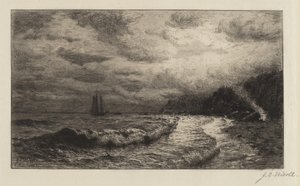 Local de desembarque de um contrabandista de James Craig Nicoll