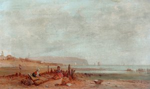 Na costa francesa, 1880 de James Cullett