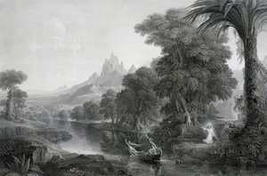 A viagem da vida: juventude, c. 1855