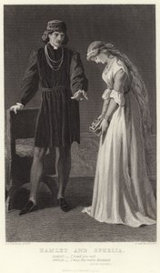 Hamlet e Ofélia, Ato III, Cena I
