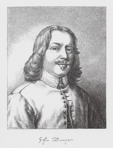 John Bunyan, retrato (gravura) de James Dawson Watson