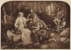 Iduna e as maçãs da juventude de James Doyle Penrose
