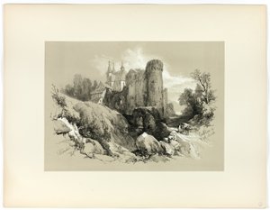Beilstein no Mosela, de Seleções Pitorescas de James Duffield Harding