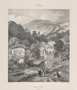 Cataratas de Thiers, Auvergne de James Duffield Harding