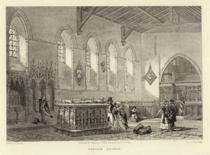 Igreja Cobham (litotint)