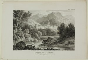 Palácio de Escurial de James Duffield Harding