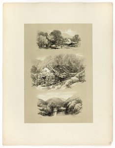 Pandy Mill, Church Pool, e um outro assunto, de Pitorescas Seleções de James Duffield Harding
