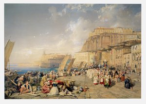 Procissão na festa de Corpus Christi, Nápoles