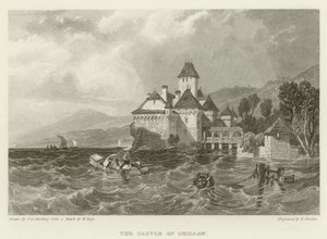 O Castelo de Chillon de James Duffield Harding
