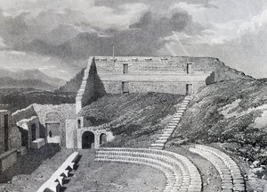 Teatro Trágico, 1828 de James Duffield Harding