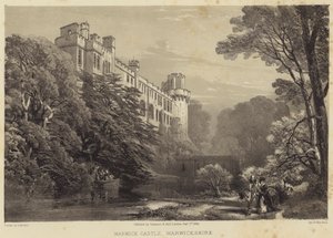 Warwick Castle, Warwickshire de James Duffield Harding