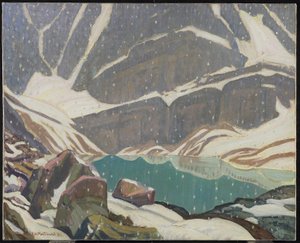 Solidão da montanha (lago Oesa), 1932