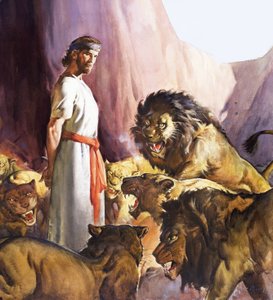Daniel na cova dos leões