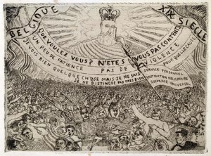 A Bélgica no século XIX de James Ensor