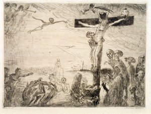 Cristo atormentado pelos demónios de James Ensor