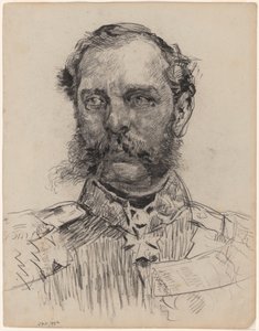 Cópia de um retrato desconhecido de James Ensor