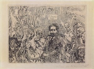 Demónios a provocar-me de James Ensor