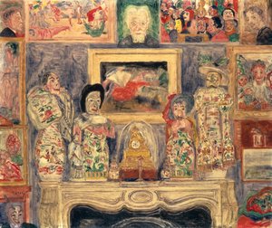 Interior com Três Retratos de James Ensor