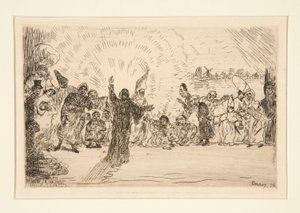 Le Christ aux mendiants (Cristo e os Mendigos) de James Ensor