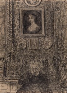 Retrato da minha tia de James Ensor