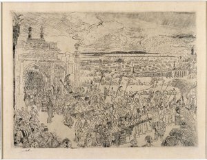 Triunfo romano de James Ensor