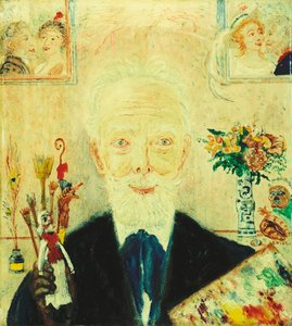 Auto-retrato; Auto-retrato de James Ensor