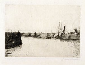 Cerca de palos de James Ensor
