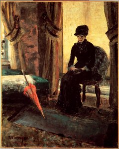 A Dama Sombria de James Ensor