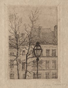 O candeeiro de rua de James Ensor