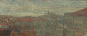 Visão de Phnosia. Ondas e vibrações luminosas de James Ensor