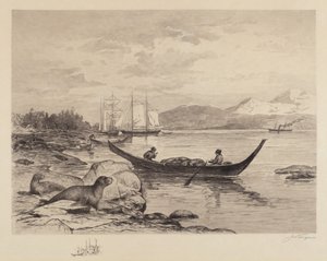 Pesca de focas do Alasca de James Fagan