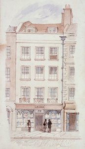 Instalações de Laurie, Fleet Street, Londres, c1820