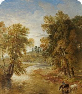 Tredegar Park da Ponte Ebbw, 1883