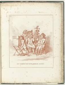 Comissão de Relações Exteriores, 1795 O Comitê de Relações Exteriores (título do objeto) Hollandia Regenerata (título da série)