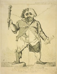 Um direito Honorável alias a Sans Coulotte, publicado pela S.Fores, 1802
