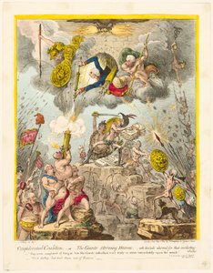 Coalizão Confederada de James Gillray