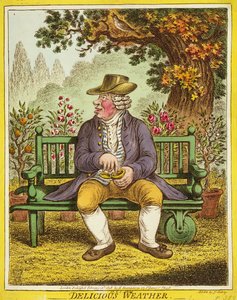 Tempo delicioso, publicado por Hannah Humphrey, 1808
