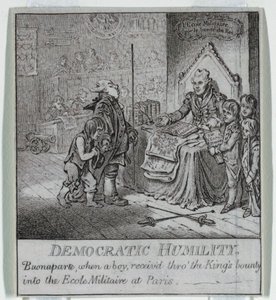 "Democracia, ou um Esboço de de James Gillray