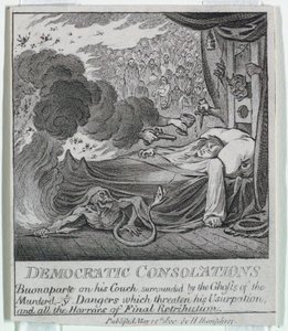 "Democracia, ou um Esboço de de James Gillray