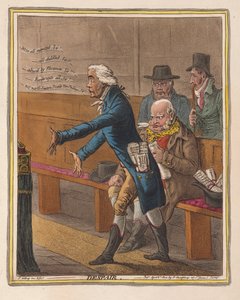 Desespero, pub. 1802 (gravura colorida à mão)