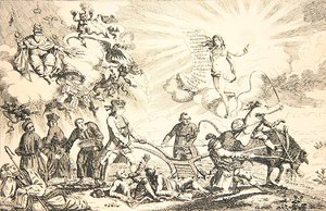 Eclesiástico e Político, Estado da Nação de James Gillray