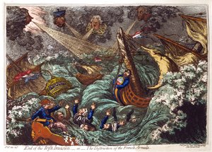 Fim da Invasão Irlandesa - ou - A Destruição da Armada Francesa