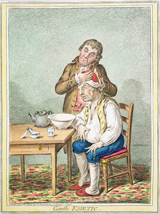 Gentle Emetic, publicado por Hannah Humphrey, 1804
