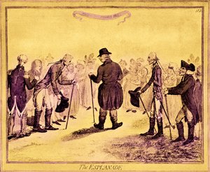 George III - caricatura de James Gillray