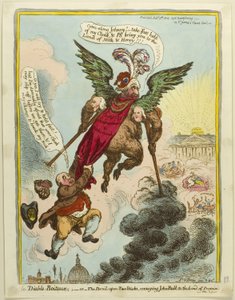 O Diabo-Coxo de James Gillray