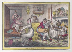 Harmônicos matrimoniais, pub. 1805 (gravuras coloridas à mão)