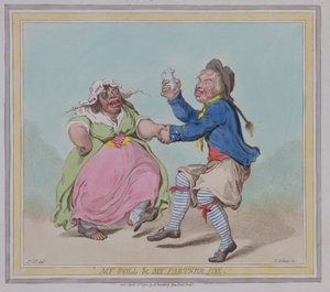Minha Enquete e Meu Parceiro Joe, gravada por T. Adams, pub. por Hannah Humphrey, 1796