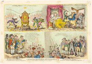 Petições Patrióticas sobre a Convenção de James Gillray