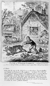 Ilustração 1, de &39;The Life of William Cobbett&39;, escrito por ele mesmo, pub. por H. Humphrey, 1809